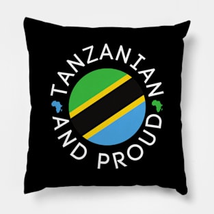 Afrinubi - Tanzanian & Proud Pillow