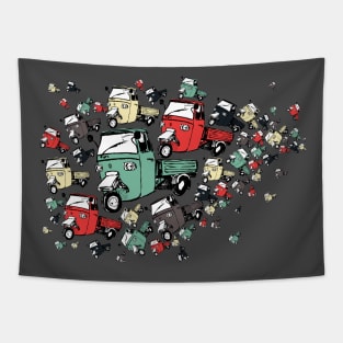 Piaggio hive Tapestry