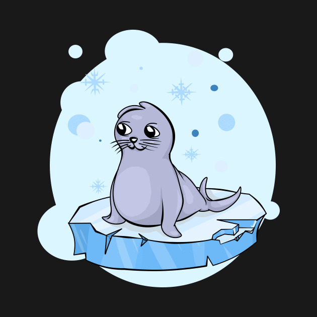 Seal Calm and Cool No text by playlite