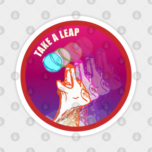 Take a Leap 2023 by GDI Designs Magnet by GDI Designs