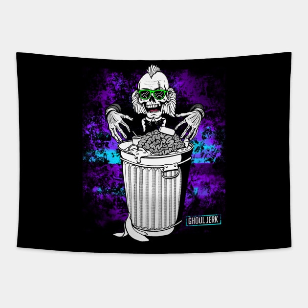 Trash for Brains Tapestry by Ghoul_Jerk