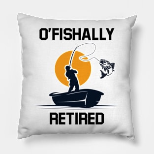 Ofishally Retired Pillow