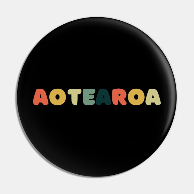 Aotearoa Pin by Viaful