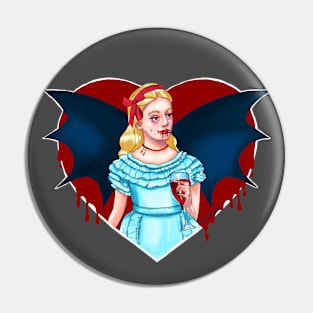 Victorian Vampire Child Pin