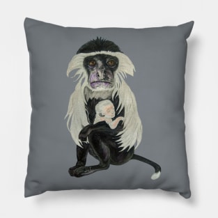 Colobus with the Sleeping Baby Pillow