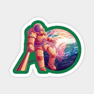 Astronaut Selfie Magnet