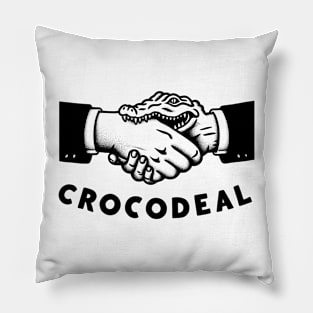 Crocodeal Pillow