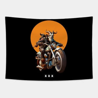 Scrambler Goat Tapestry