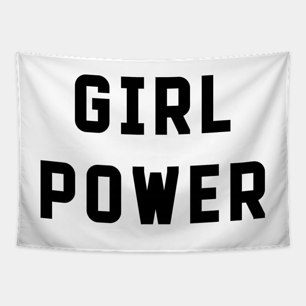 Girl Power Tapestry by FeministShirts