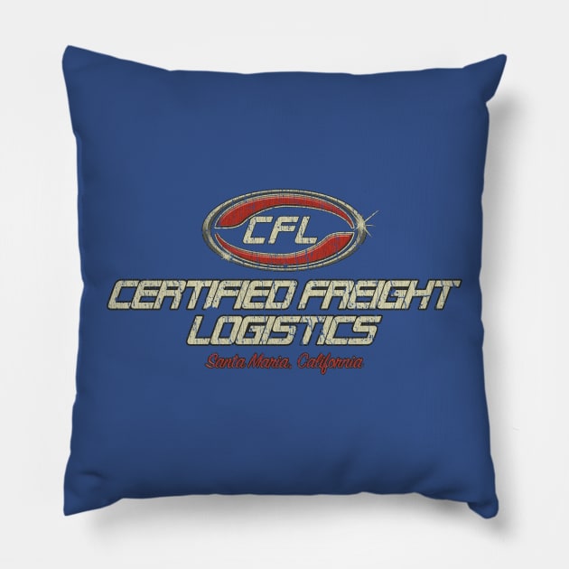 Certified Freight Logistics 2008 Pillow by JCD666