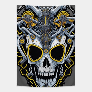 Mecha Skull S01 D97 Tapestry