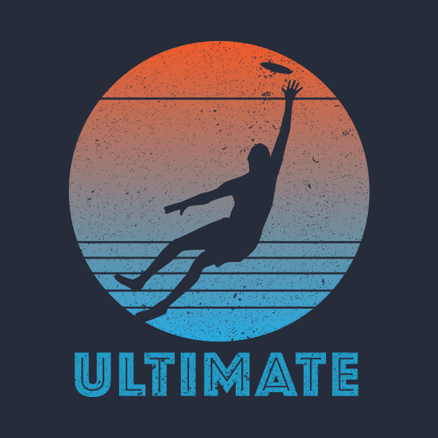 Ultimate Frisbee Sport Flying Disc by DoctorWatsonDesigns