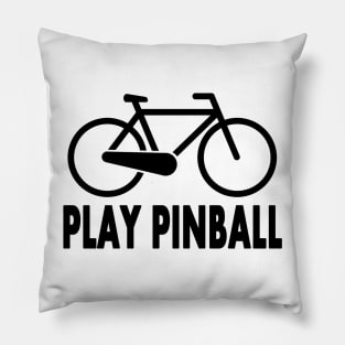 Bicycle Pinball Pillow