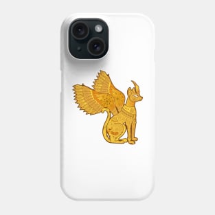 Magic gold griffin Phone Case