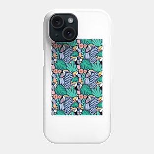 Toucan and Monstera - Pattern Phone Case