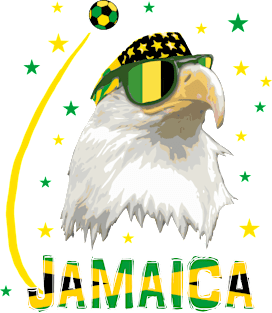 Jamaica Soccer T-Shirt Magnet