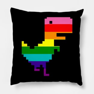 Rainbow Dyno Pillow