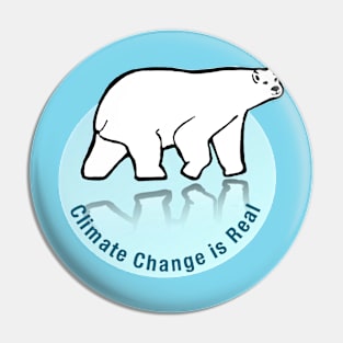 Climate Change is Real Pin