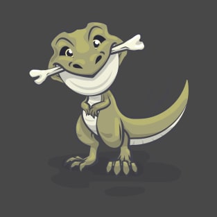 Cute T-Rex Dinosaur Wanna Play Fetch? T-Shirt