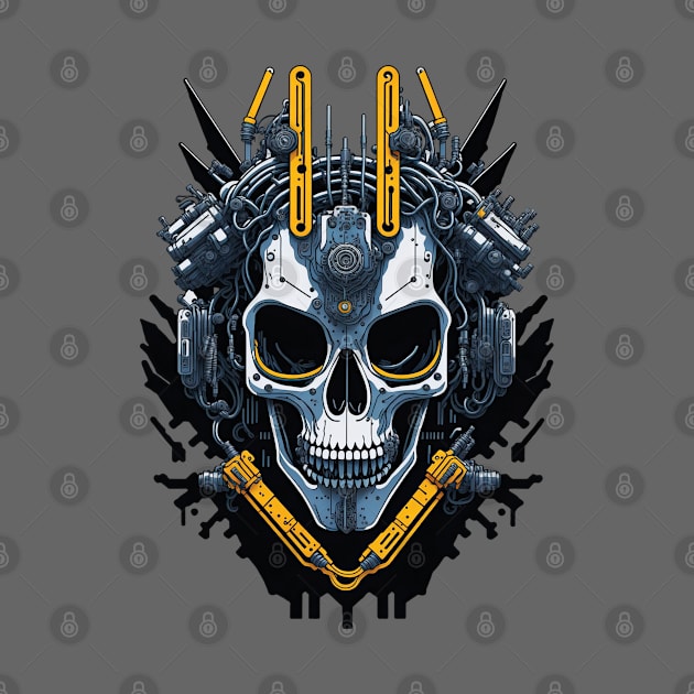 Mecha Skull S01 D99 by Houerd