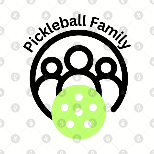 Pickleball Family by Hayden Mango Collective 