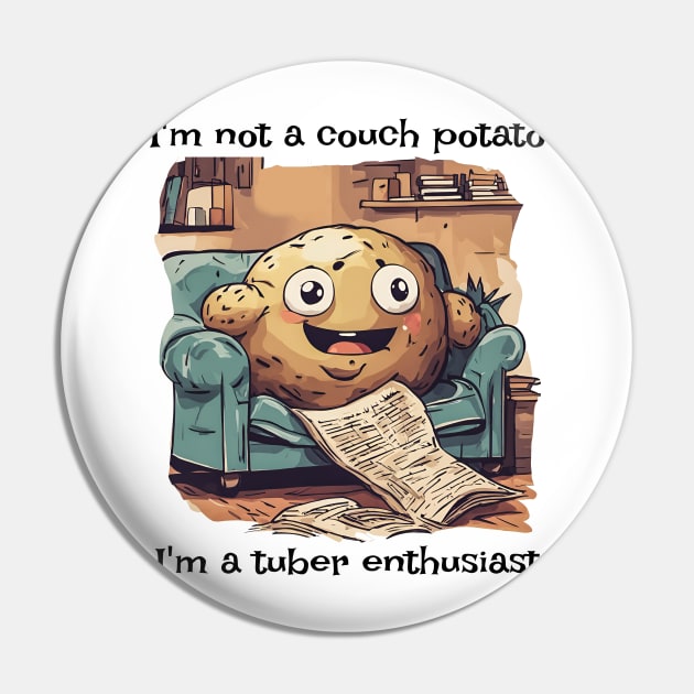 Couch Potato Pin by ArtShare