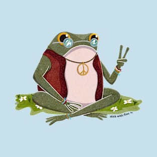Hippie Frogson the Frog T-Shirt
