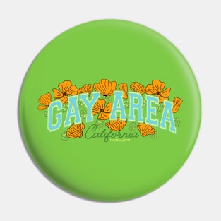 Gay Area California Pin