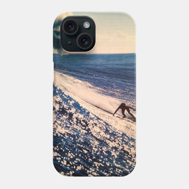 vintage surf poster california Phone Case by PSYCH90