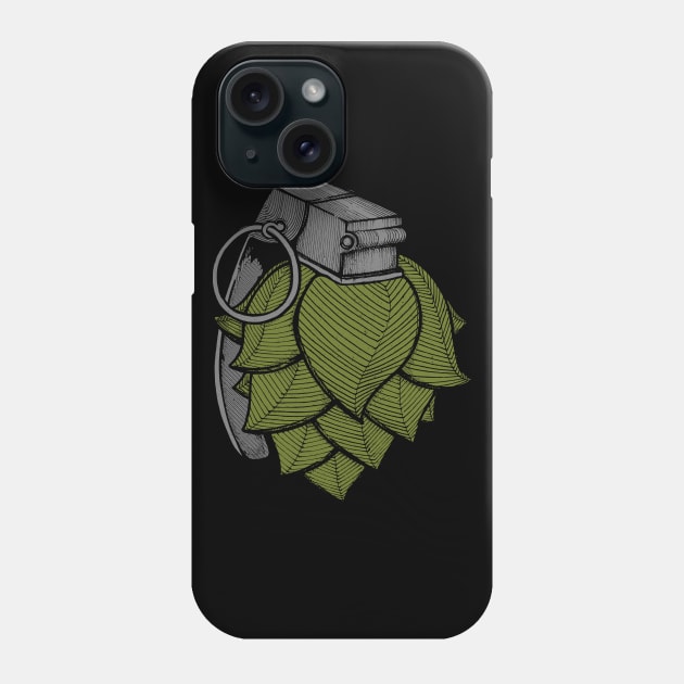 Hop Grenade Phone Case by The Brewing Network Shirt Depot