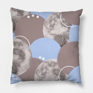 Moonwalk (blue) Pillow