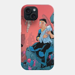 invincible comic scene Phone Case