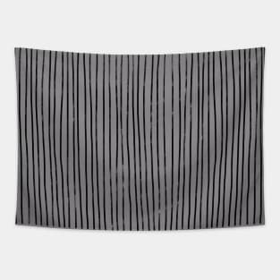 Black stripes Tapestry