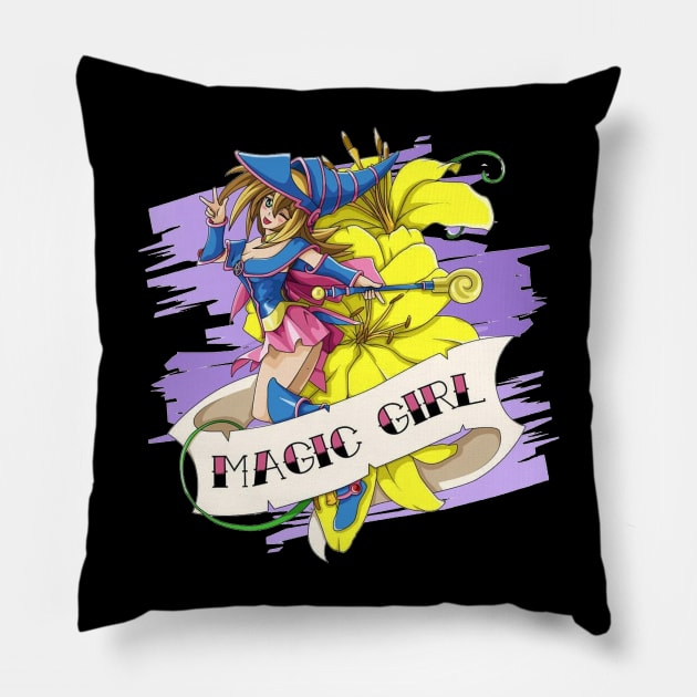 dark magician girl Pillow by dubcarnage