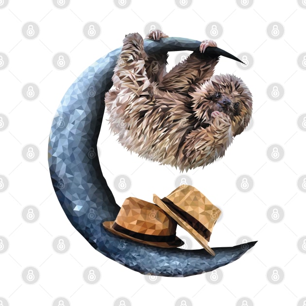 Pale-throated sloth by Renasingsasong