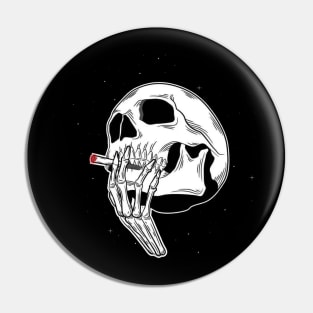 Skull SMoking Pin