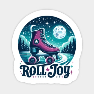 Roller Skates Magnet