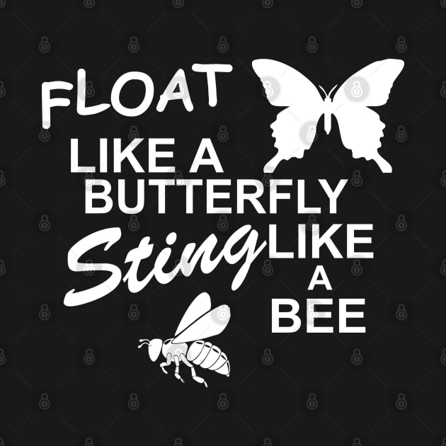 Muhammad Ali - Float Like a Butterfly, Sting like a Bee by Dreamteebox