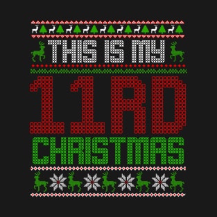 This Is My 11rd Christmas T-Shirt