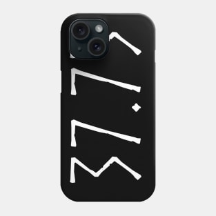 Isle of Man TT circuit rune Phone Case