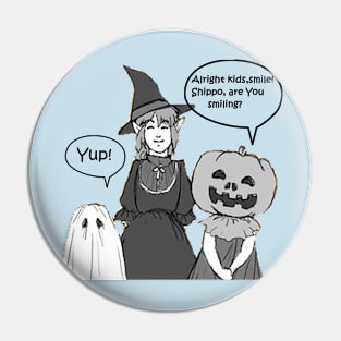 Halloween smile kids Pin