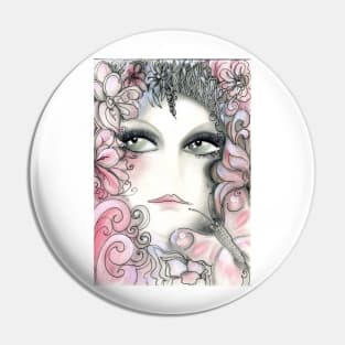 pink woodland fairy Jacqueline Mcculloch House of Harlequin Pin