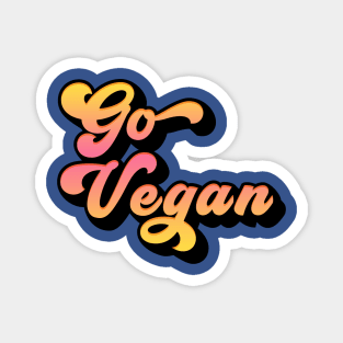 Go Vegan Magnet