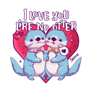 Significant Otters - Adorable Otter Couple T-Shirt