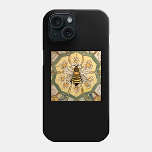 Bee drawing Phone Case