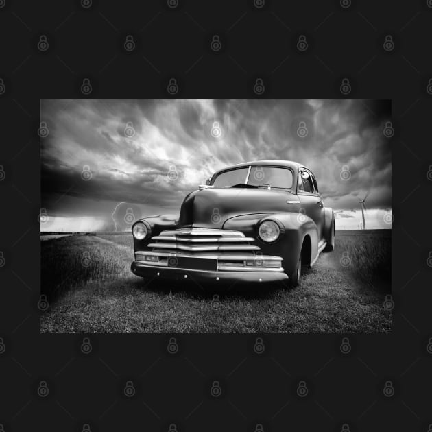 1947 - Chevrolet, black white by hottehue