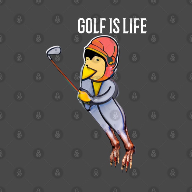 Golf is life animals by YungBick