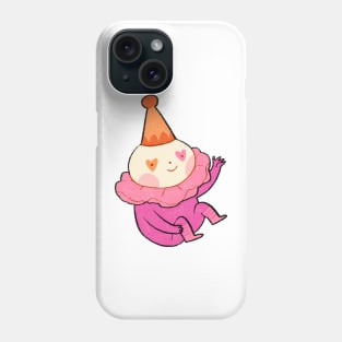 Lesbian pride clown Phone Case