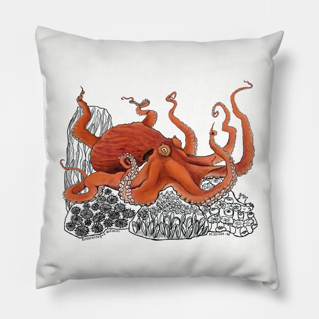 Giant Octopus Pillow by mernstw