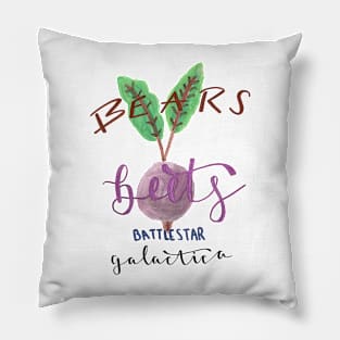 beets art Pillow